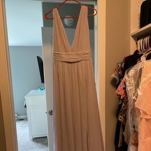 Lulus bridesmaid dress